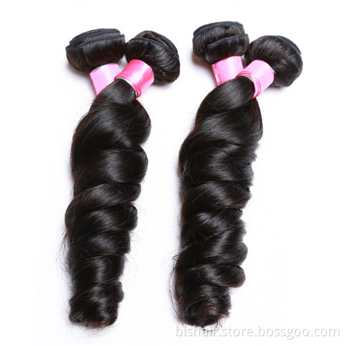 wholesale top quality 8a 9a 10a loose wave human hair bundles for black women cheapest virgin cuticle aligned brazilian hair